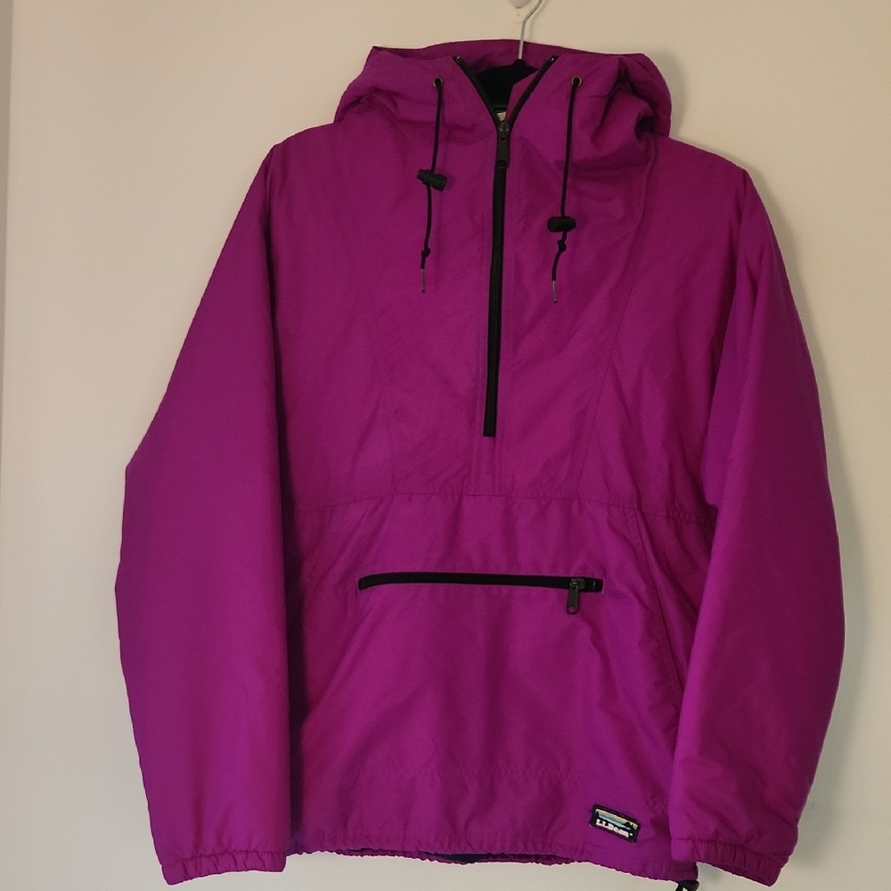 L.L. Bean Vintage Magenta Anorak